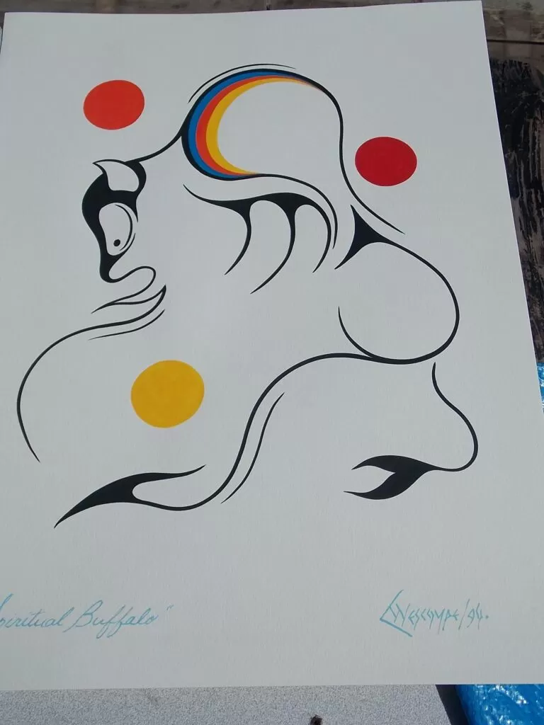 Clemence Wescoupe - Spiritual Buffalo