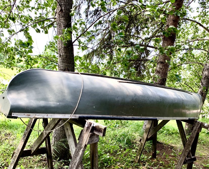 Freighter canoe is 18’